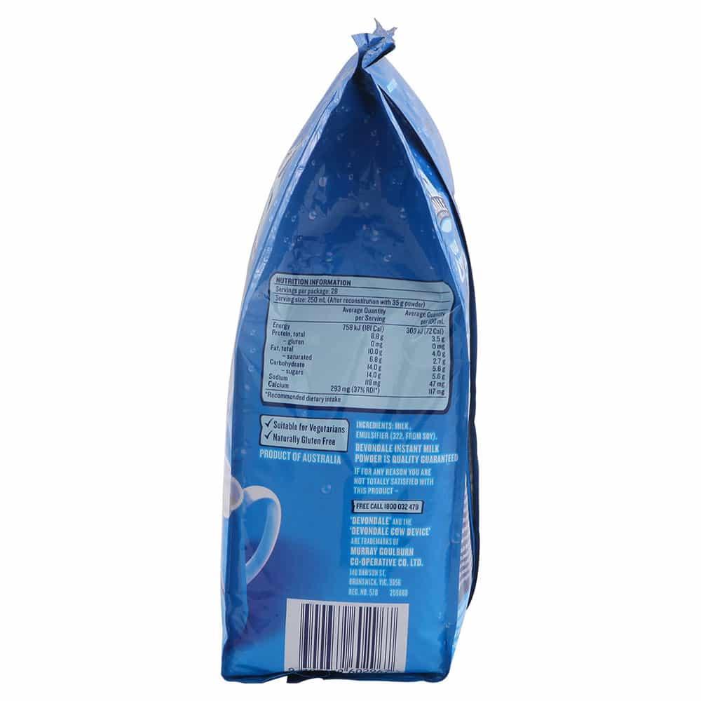 Sữa tươi dạng bột nguyên kem Úc Devondale 1kg - [Australia]