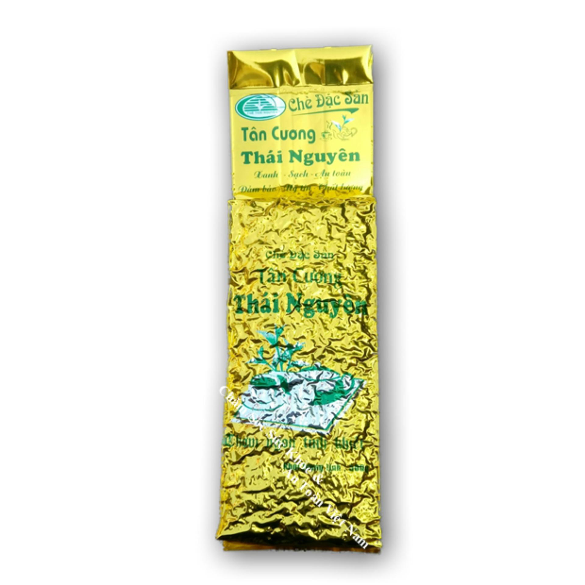 Trà tân cương đặc sản - gói 500gr - tặng 100gr bột trà xanh nguyên chất