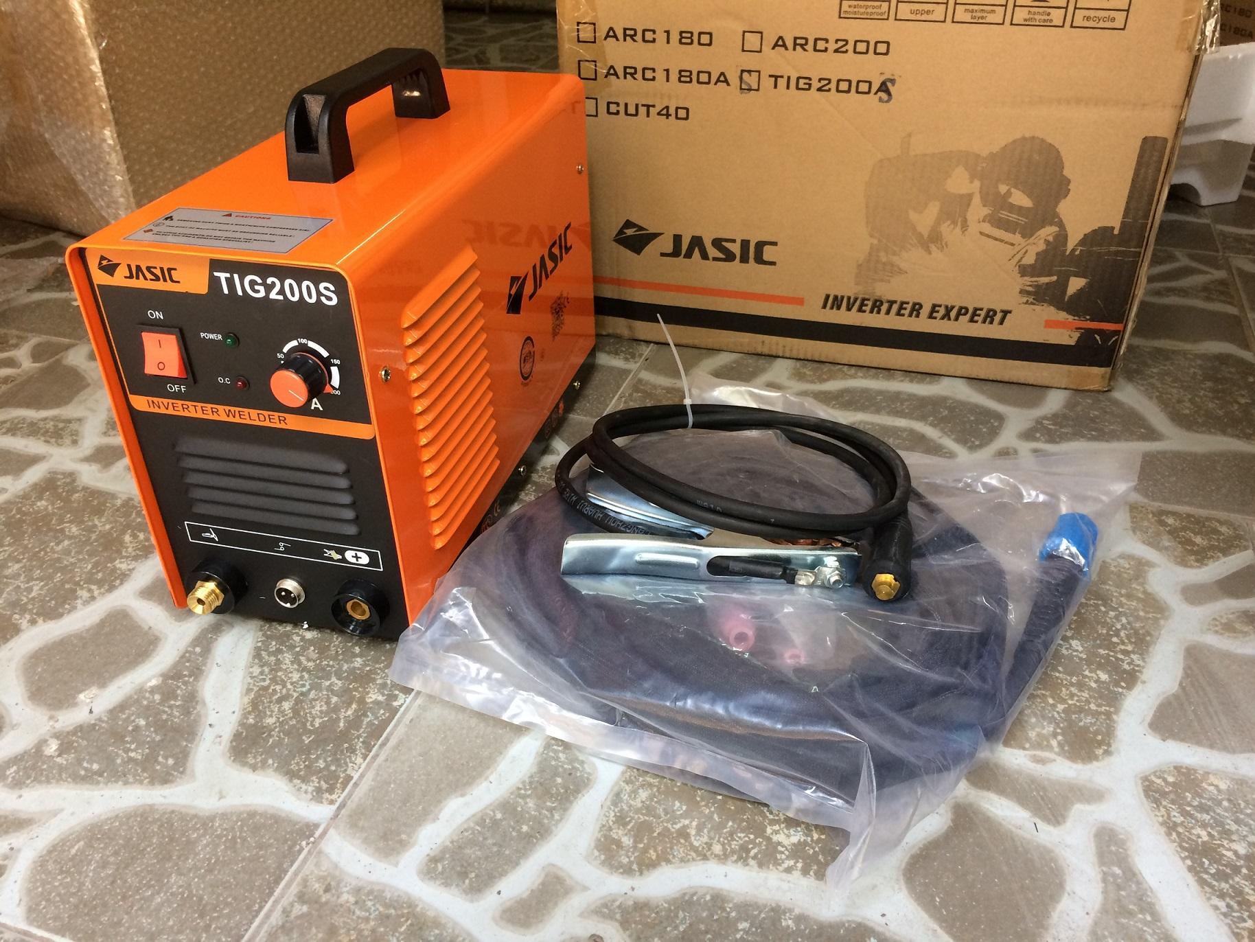 [HCM]Máy hàn Jasic TIG-200S (Cam)