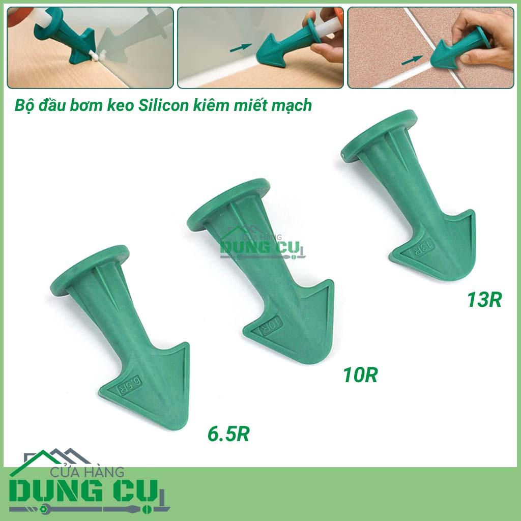 Bộ đầu bơm keo Silicon 01