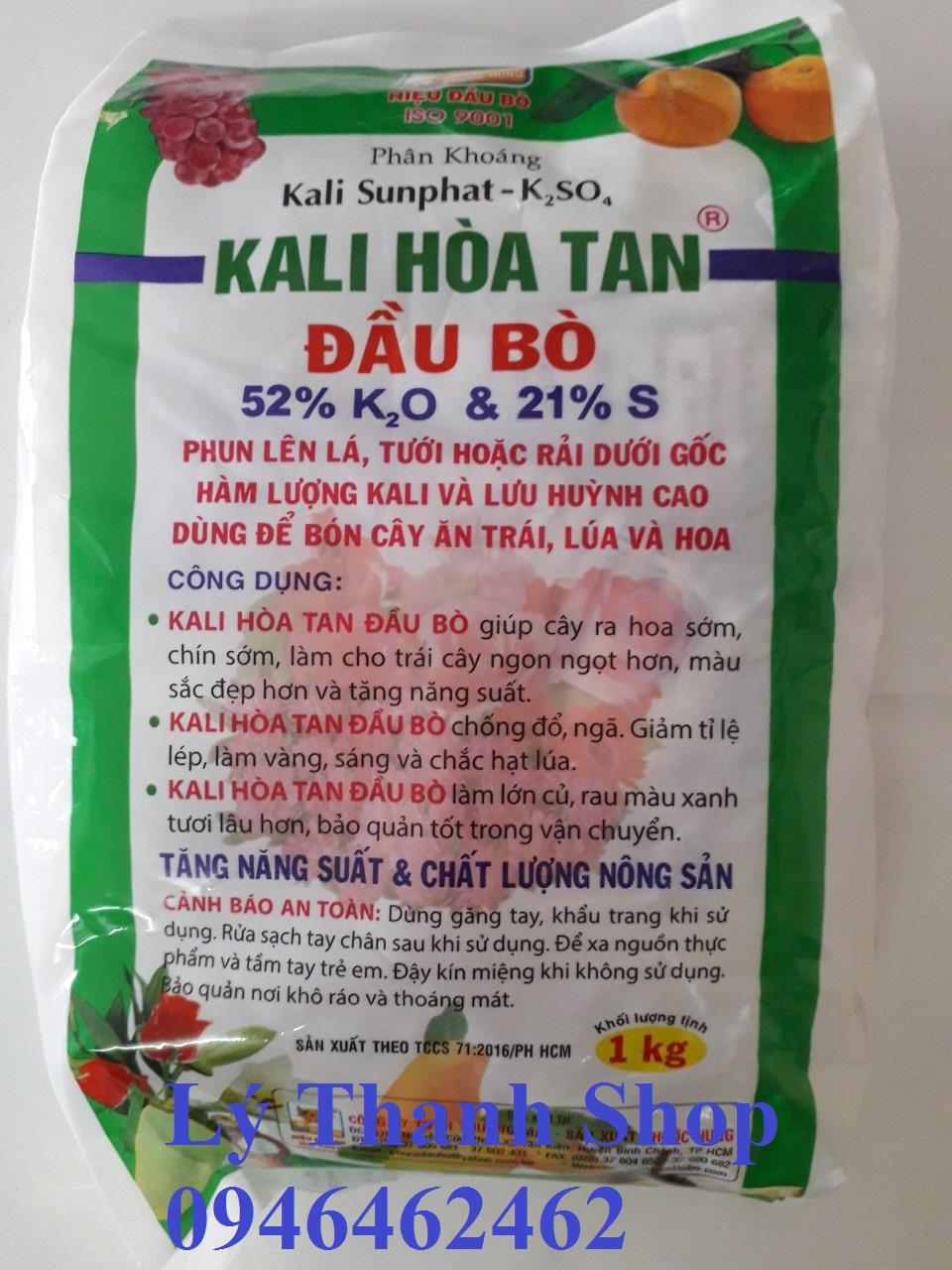 Phân Khoáng  KALI TAN ĐẦU BÒ 100G-COMBO 2 GÓI