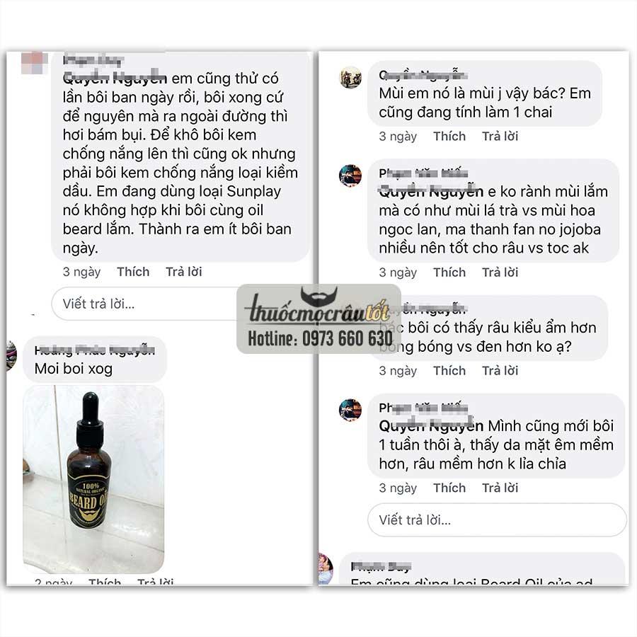 [HCM]Dầu dưỡng râu Beard Oil 50ml