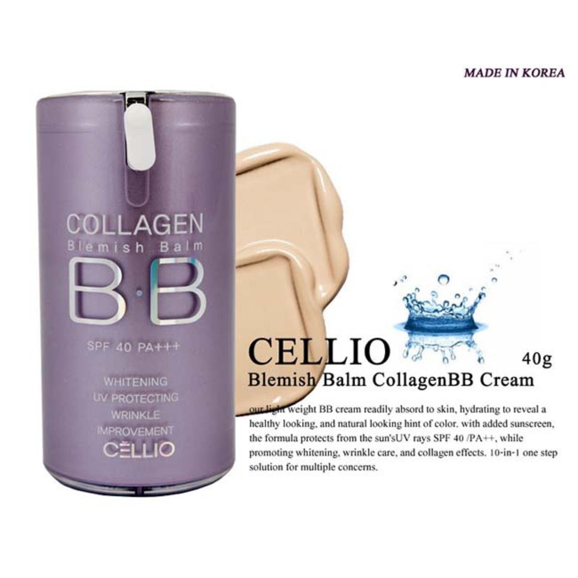 Kem Nền BB Cellio Collagen Blemish Balm SPF40 PA+++40ml