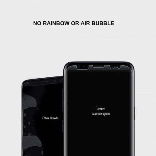 [HCM]Miếng dán cường lực SamSung Galaxy S9 Plus Spigen Screen Protector Curved Crystal HD