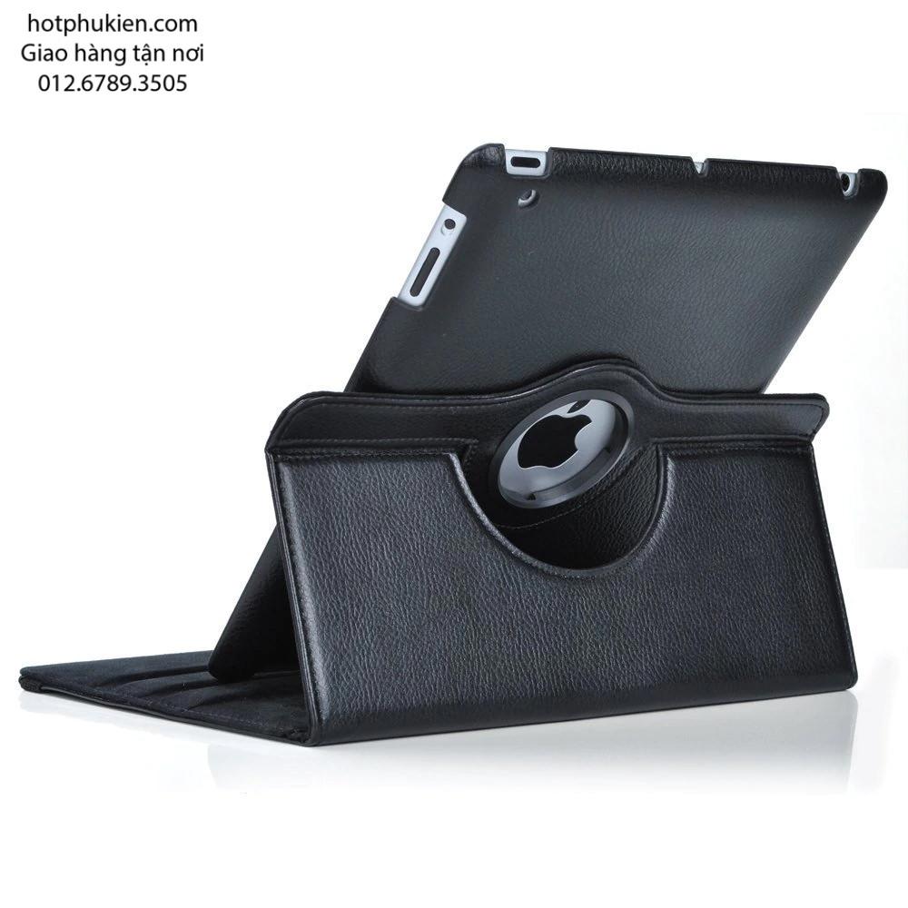 [HCM]Bao da iPad Mini 6 / Mini 4 / Mini 5 / Mini 1 /2 /3 8.3 inch xoay 360 độ chống sốc chống bụi chấm thấm tiện lợi (Đen)  - Phân phối bới HotPhuKien KGG