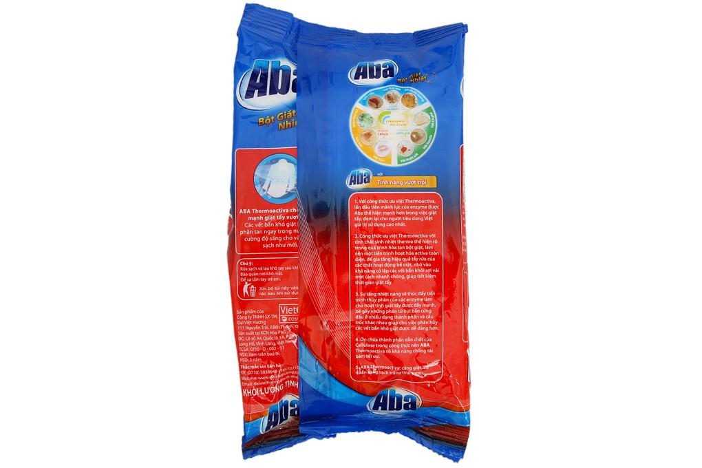 Bột giặt nhiệt Aba Sạch tinh tươm 6kg