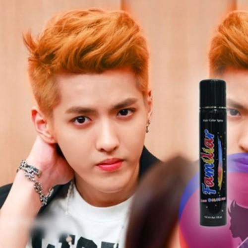Keo xịt tóc màu Familiar 100ml - Màu A3 Vàng đồng