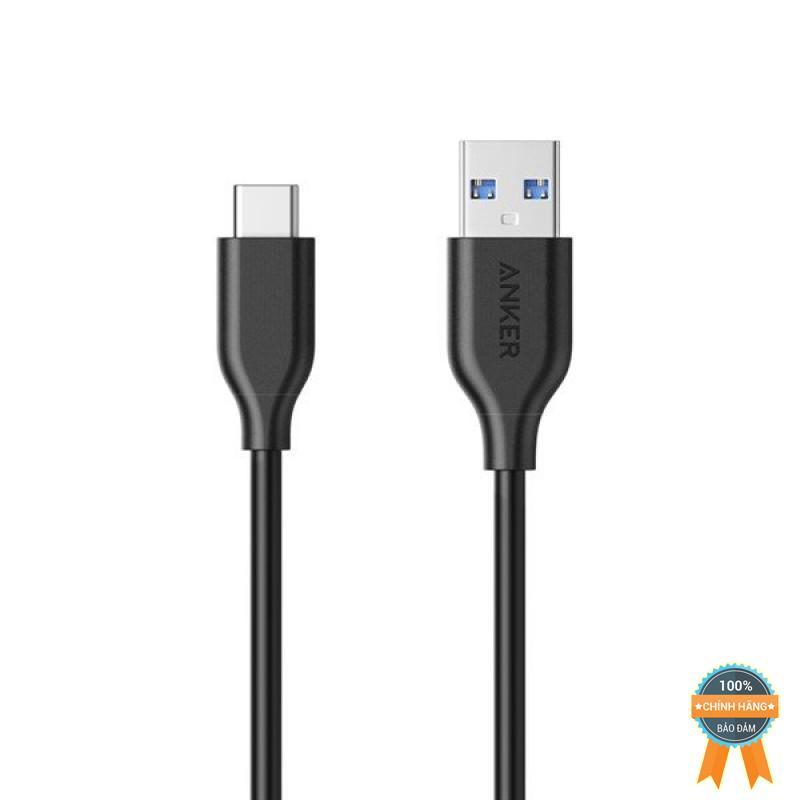 [HCM]Cáp Anker PowerLine USB 3.0 ra USB-C - Dài 0.9m - A8163
