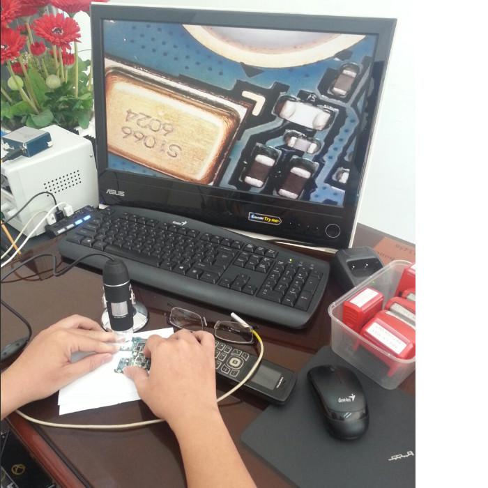 Kính hiển vi kết nối trực tiếp lcd qua cổng usb 1600x