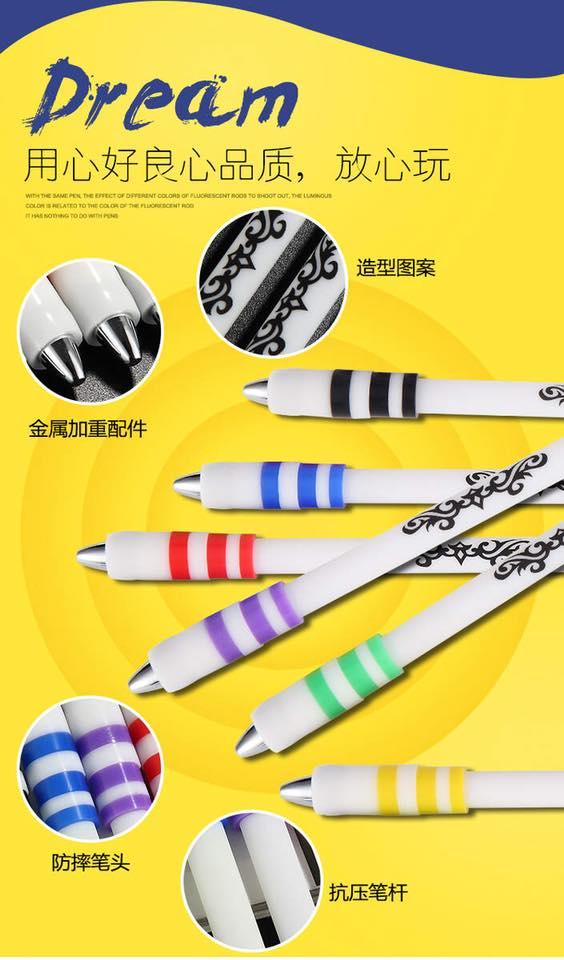 Spinning pen E5 dạ quang - quay bút nghệ thuật