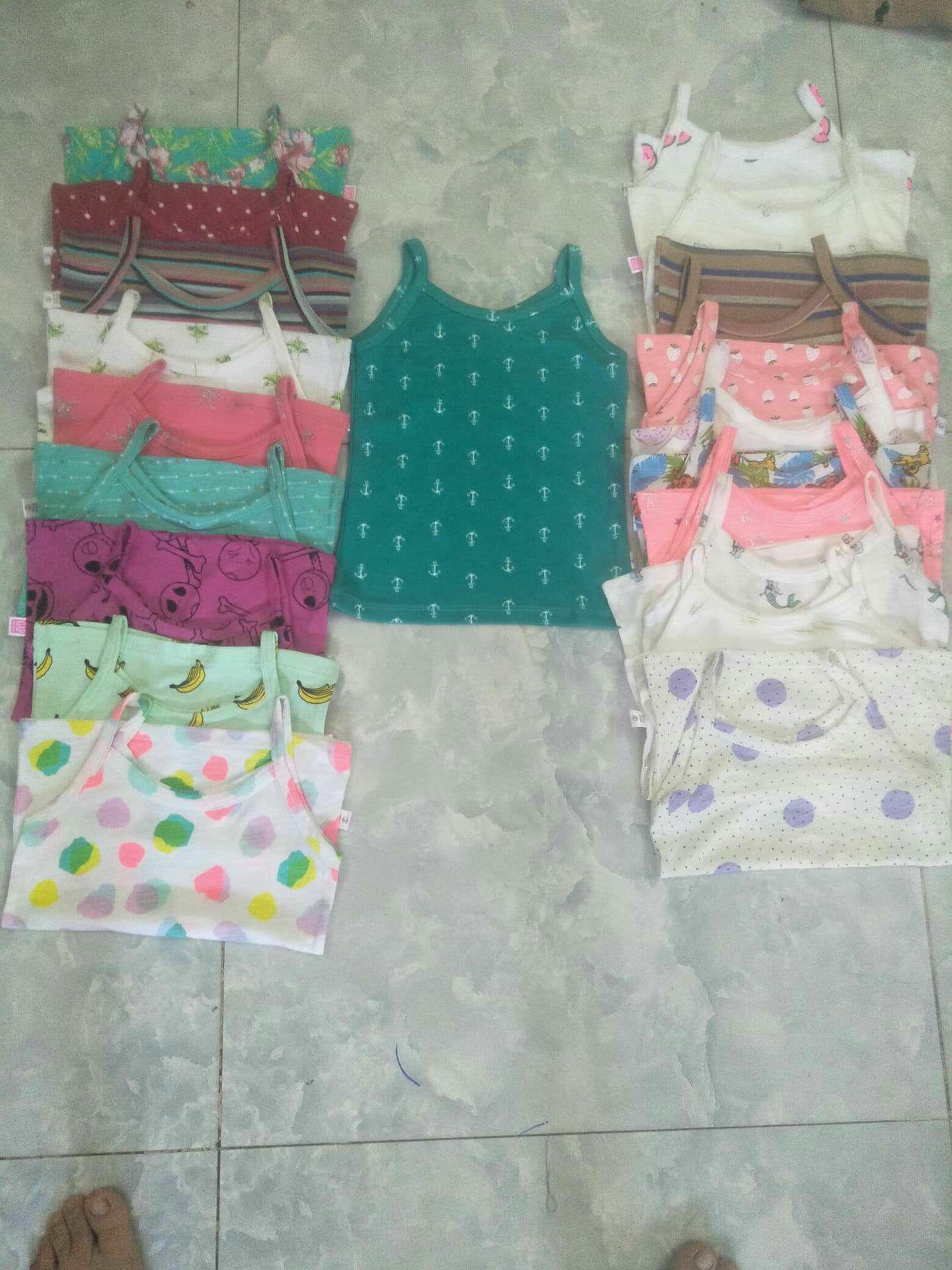 Áo dây bé gái 6-35kg
