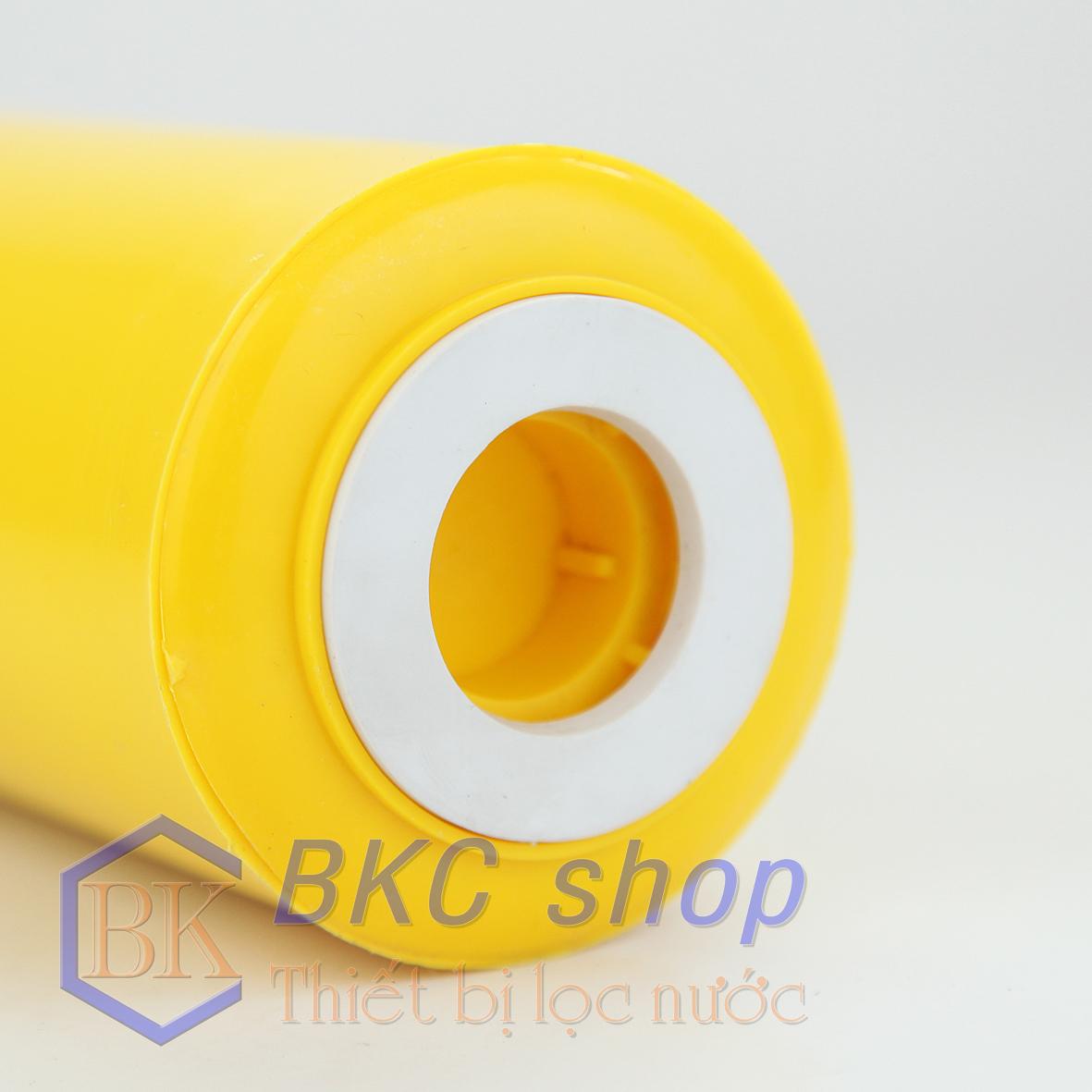 Lõi lọc resin - cation 10 inch (khử đá vôi) - vàng