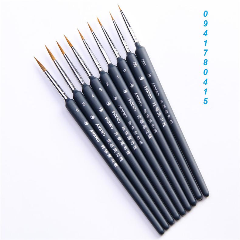[HCM]Bộ 10 cọ tỉa Maries