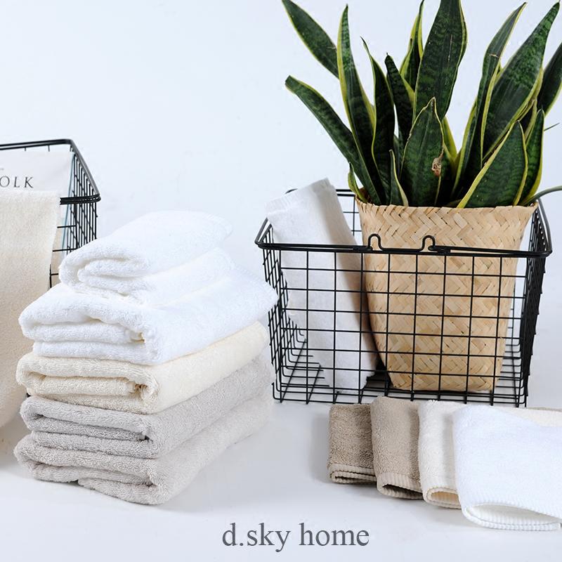 Diskai Cotton Chất Lượng Cao Đồ Gia Dụng Phòng Tắm Hút Nước Khăn Tắm Khăn Mặt