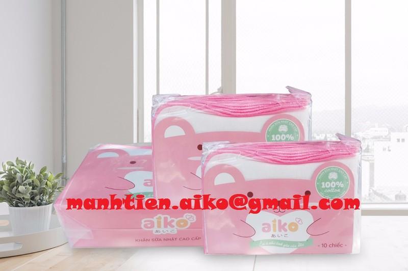 [HCM]KHĂN SỮA 4 LỚP XUẤT NHẬT AIKO 25x35