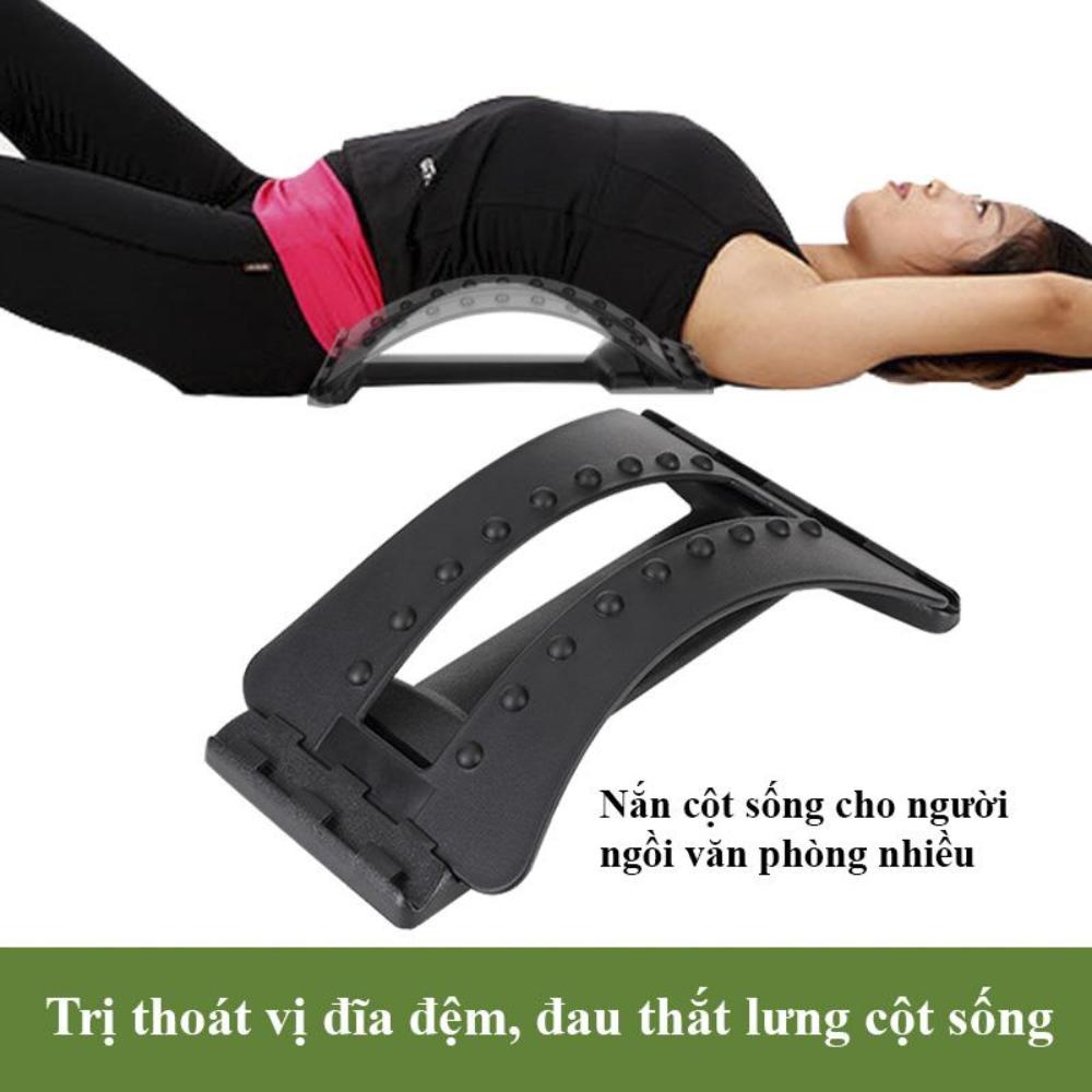 Dụng cụ hỗ trợ tập lưng và cột sống, giảm đau nhức vai xương khớp, giảm đau lưng, mỏi lưng