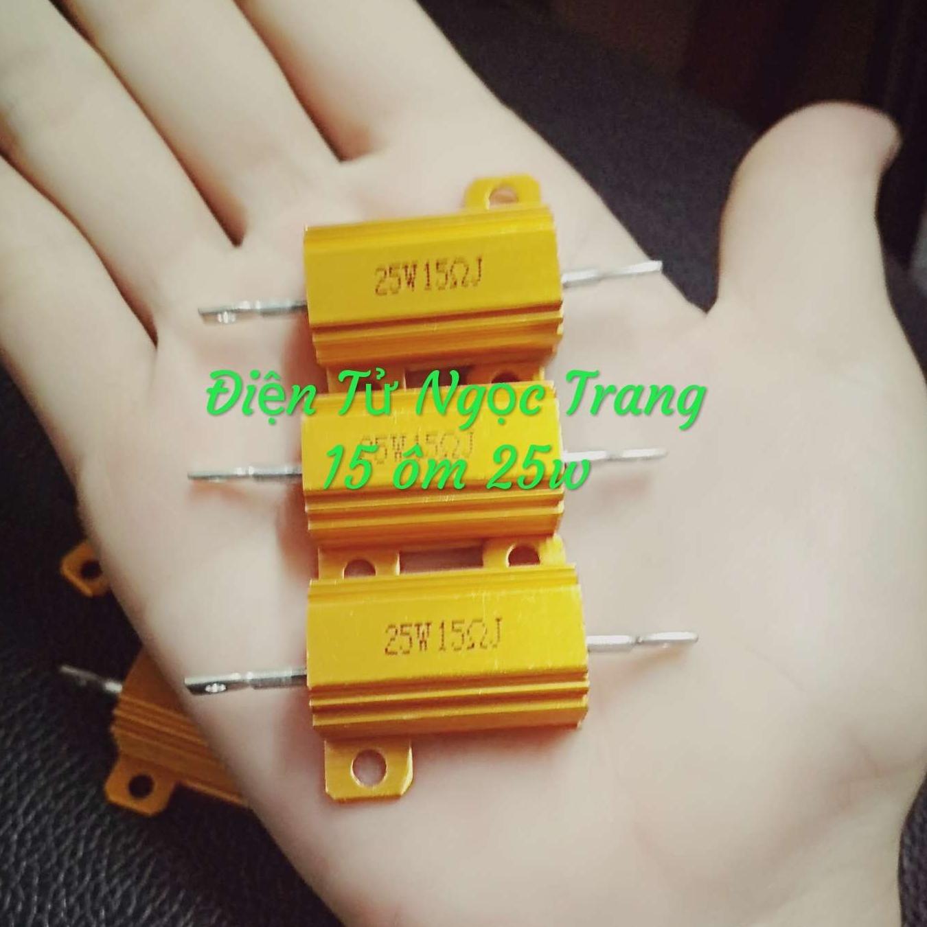 2 Trở Nhôm 15 Ôm-  25w