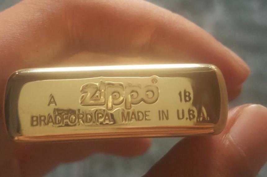 Zippo cá chép hoa sen 5 mặt đồng thau bảo hành trọn đời