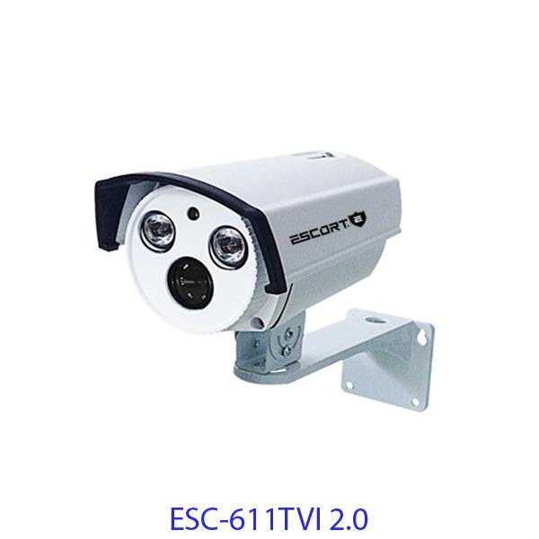Camera thân TVI hồng ngoại Led ARRAY  ESC-611TVI 2.0