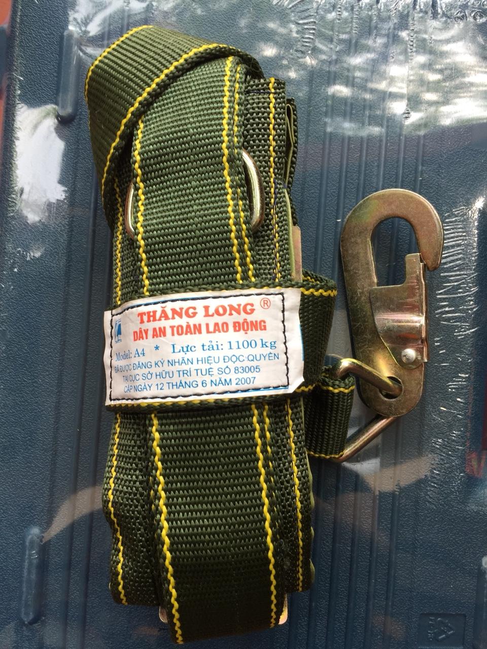 Dây an toàn lao động Móc nhỏ xanh L1, dây bảo hộ lao động, dây an toàn trèo cột điện, dây bảo hiểm leo núi móc nhỏ, dây bảo hiểm leo cây