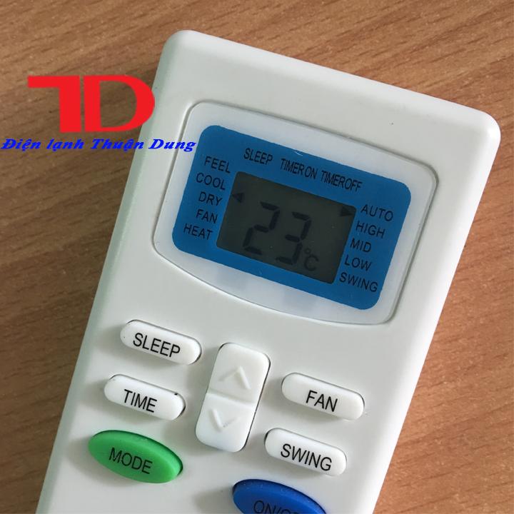 Remote, điều khiển dành cho máy lạnh TCL, Điện Lạnh Thuận Dung