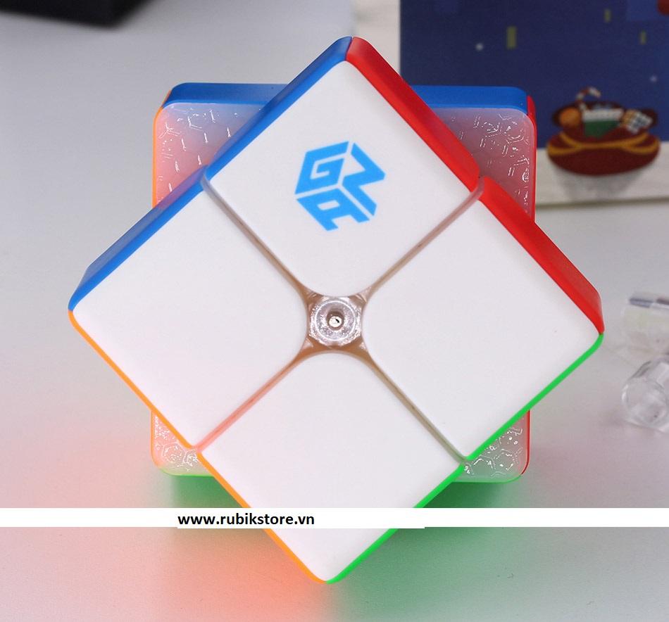Rubik 2x2 GAN 251 V2 stickerless cao cấp - Rubik GAN 2x2x2