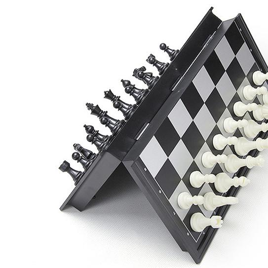 [HCM]Bàn Cờ Vua Nam Châm Cỡ Nhỏ Bỏ Túi