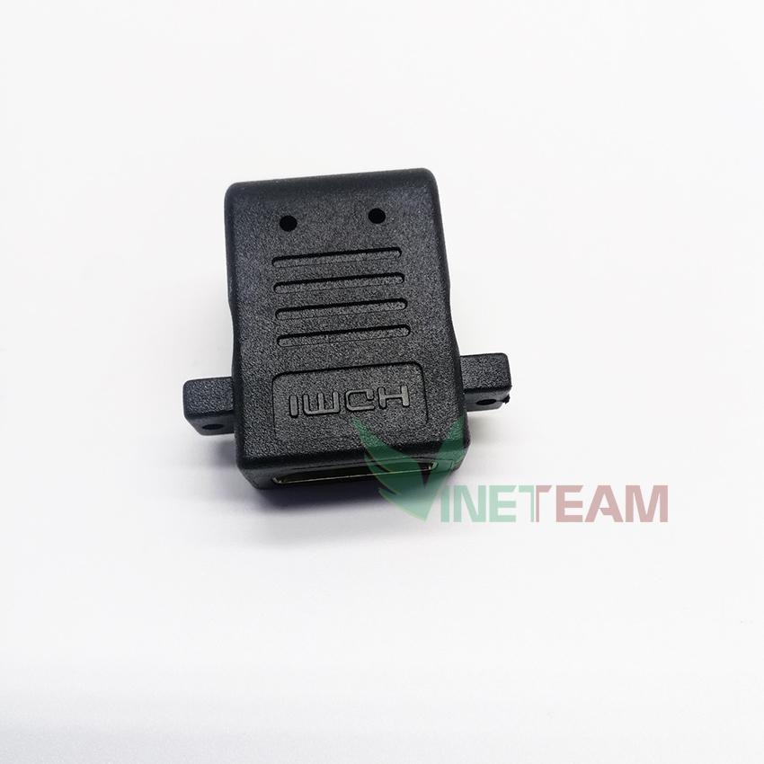 Đầu nối HDMI đổi góc 90 độ 2 đầu âm