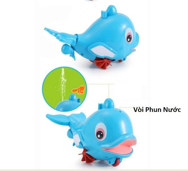Đồ Chơi Bồn Tắm Cá heo Phun Nước Biết Bơi