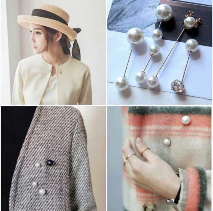 Set 7 Trâm Cài Tóc - Cài Áo Sang Chảnh