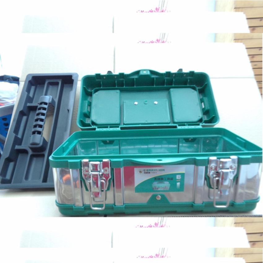 [HCM]Thùng đồ nghề sắt trung Berrylion 430mm