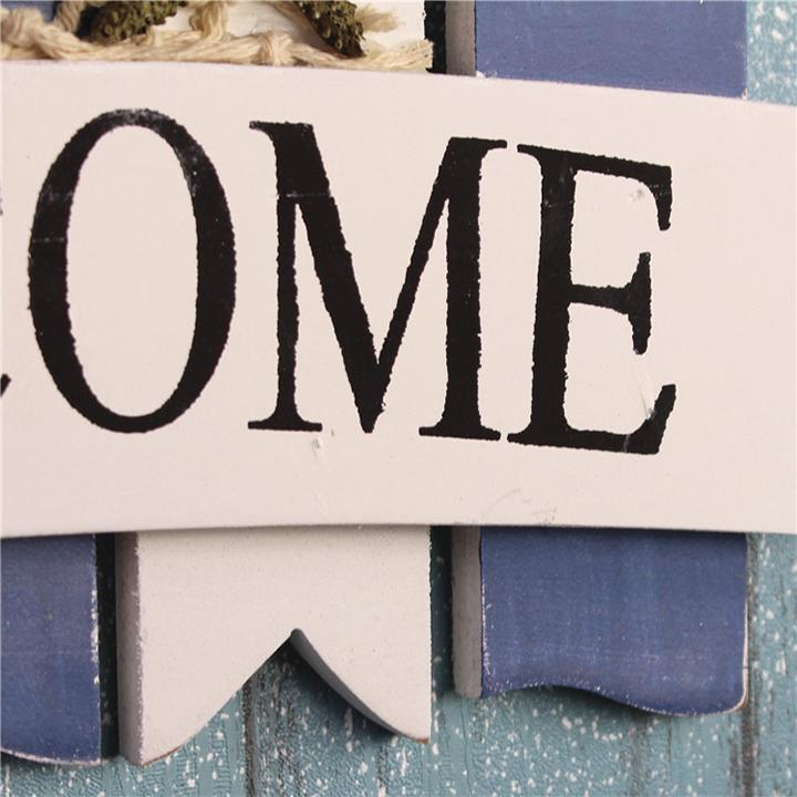 [HCM]Bảng gỗ treo cửa Welcome