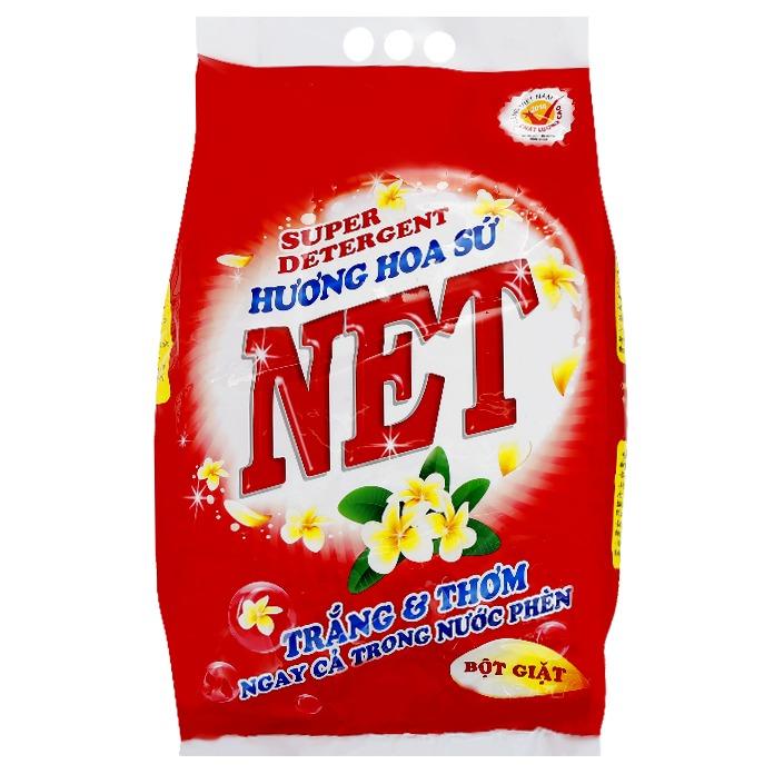 HCM Túi Bột giặt Net 6kg Hương Hoa sứ - CAM KẾT CHÍNH HÃNG