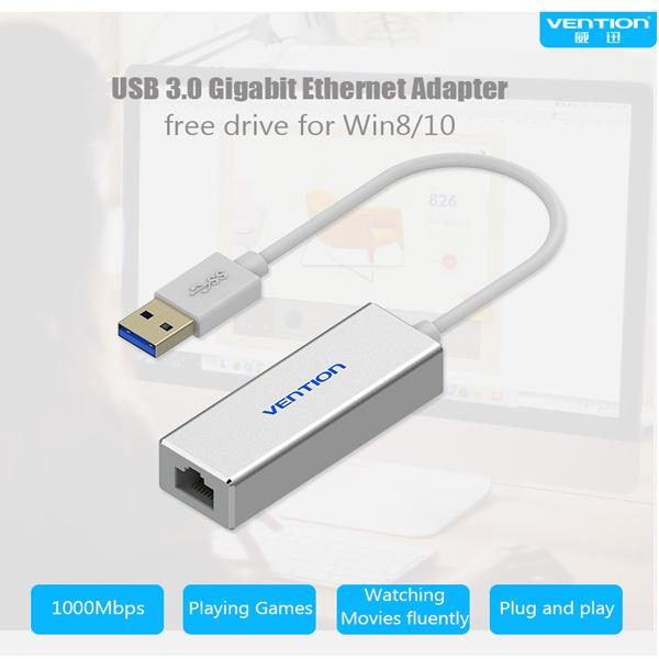 Cáp chuyển đổi USB 3.0 to LAN Vention CEFIB