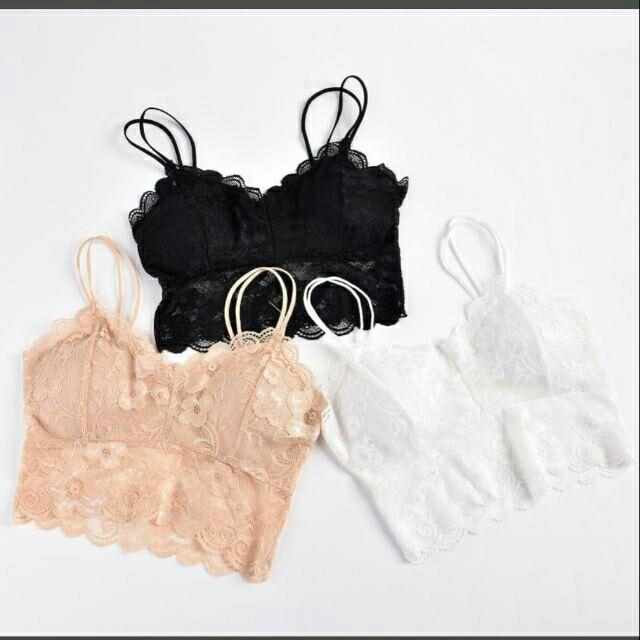 Áo Bra ren dây nhiều màu (Bralettes CTH0168)