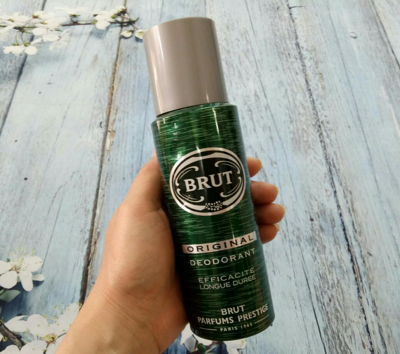 [HCM]Xịt khử mùi nam BRUT ORIGINAL