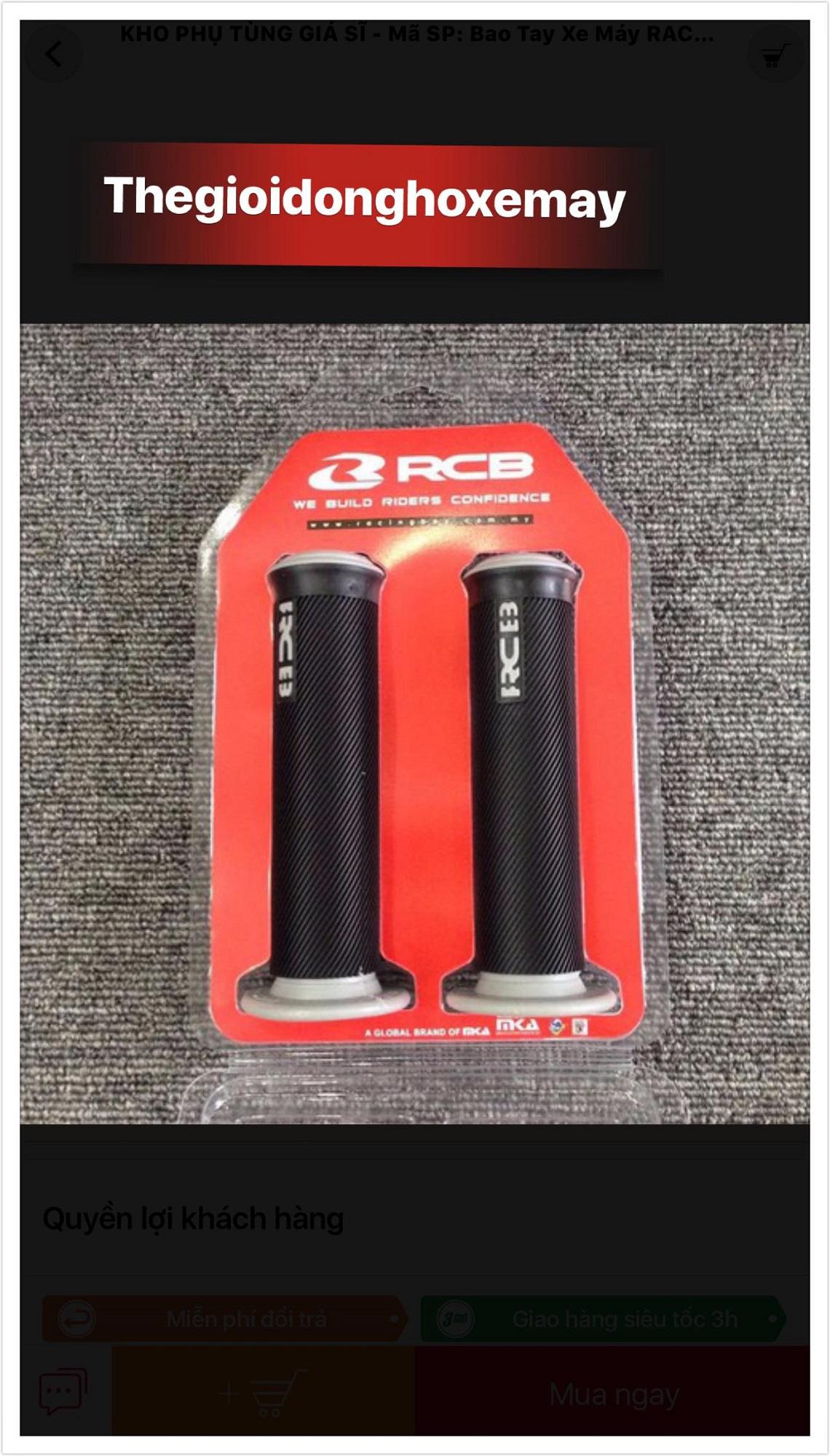 bao tay rcb xịn cao cấp