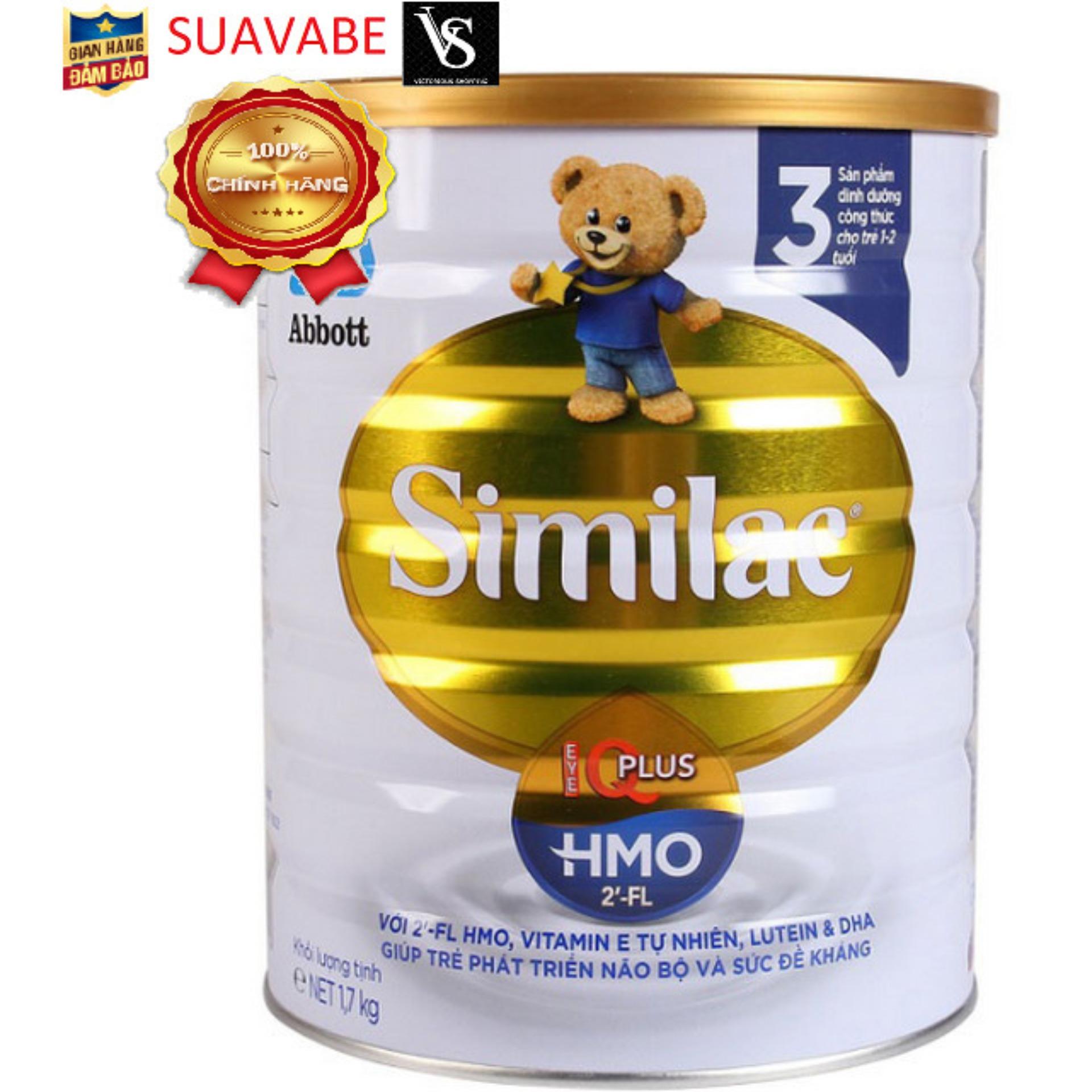 Sữa bột Abbott Similac 3 HMO 1.7kg date mới