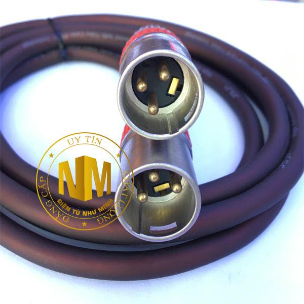 Dây CANON Đực ra AV 1M Đồng Nguyên Chất 