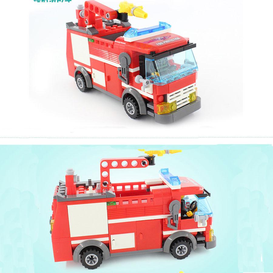 Đồ chơi Lego lắp ráp Xe cứu hỏa