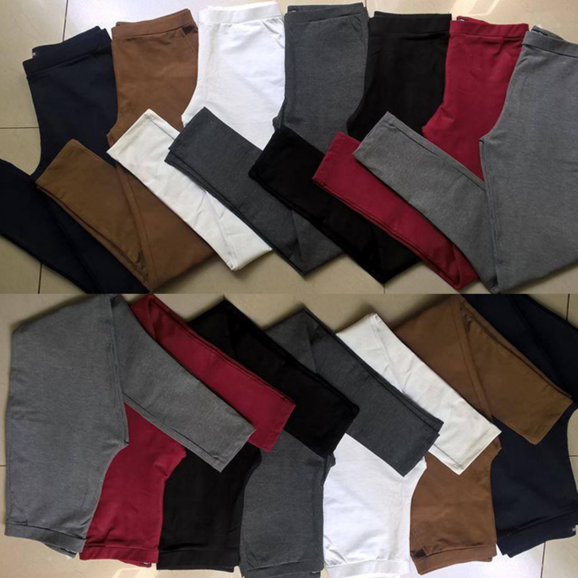 [HCM]Quần legging siêu dày cao cấp 2 túi xéo