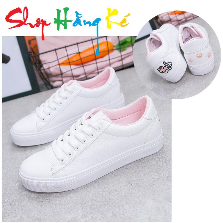 Giày sneaker nữ giày mèo phong cách mới 2018
