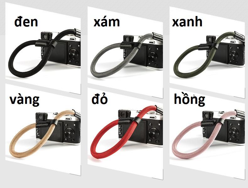 Dây đeo máy ảnh Shetu bện cao cấp