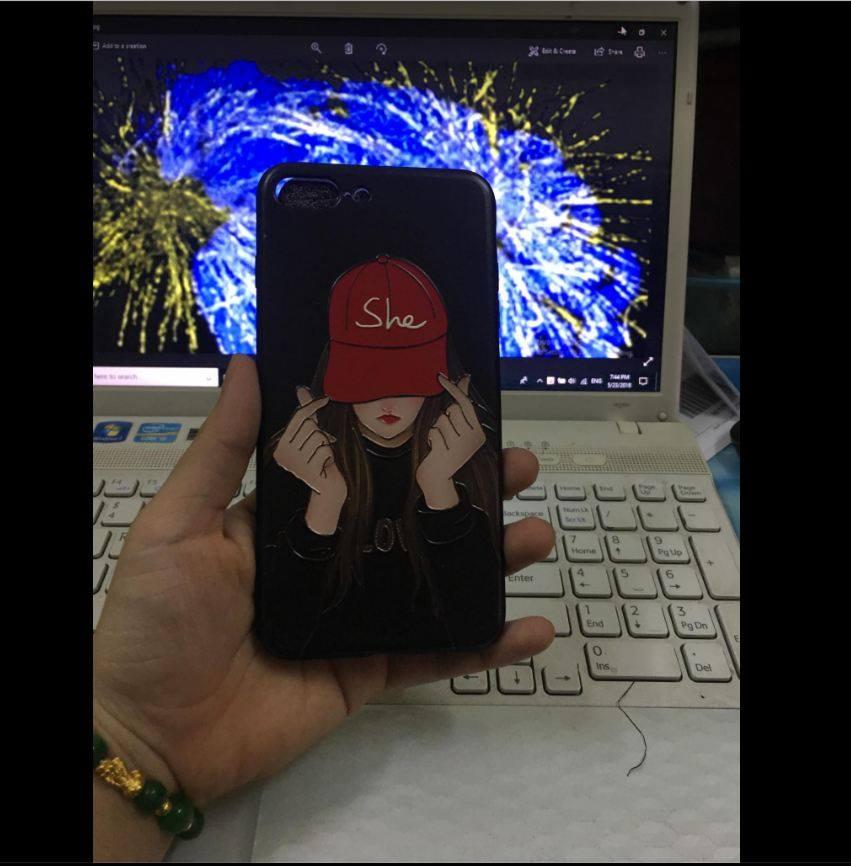 Ốp lưng thời trang in hình cho iPhone 7 Plus