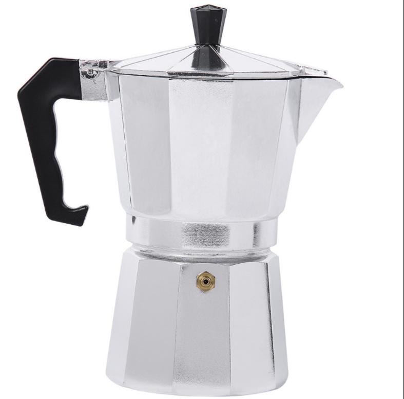Ấm pha cà phê moka express cappuccino Aluminium Premium Aluminium (1-3 tách)
