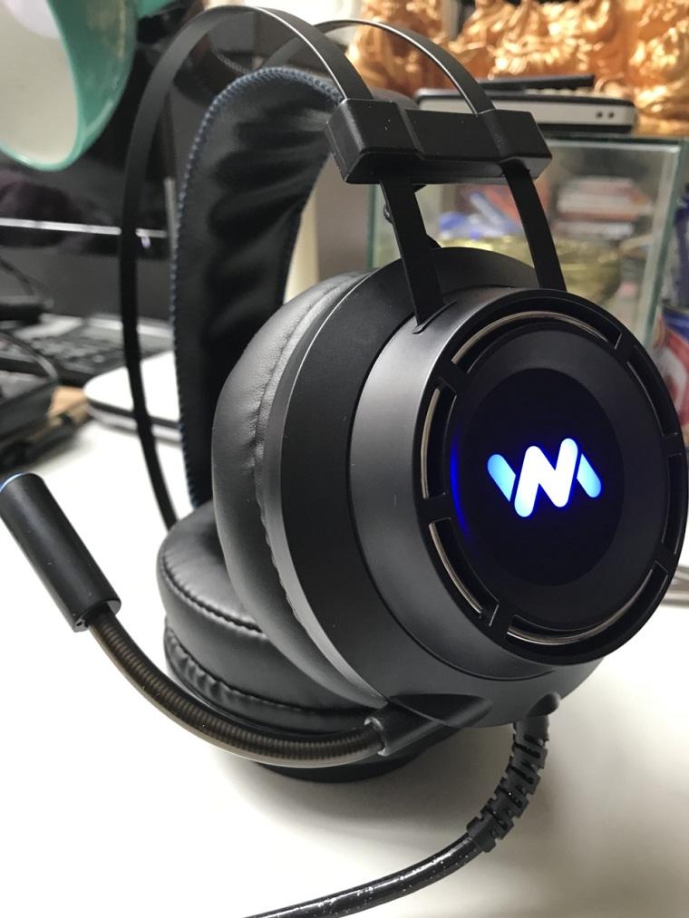 Tai nghe gaming Wangming WM9800 giả lập 7.1 USB (đen)