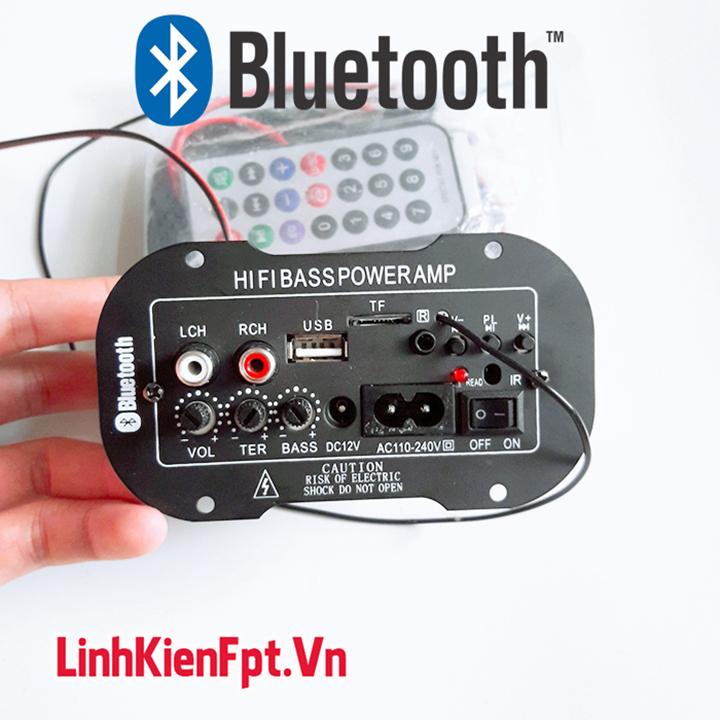 Âm Ly Bluetooth PA2003 HiFi Bass , Mạch Loa Crow 80W