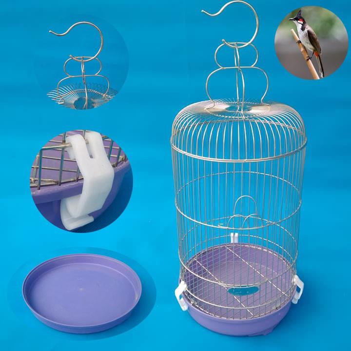 [HOÀN TIỀN 10%][COMBO 3]Lồng chào mào inox - Lồng chào mào - Lồng inox - Lồng chim