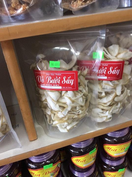 [HCM]VỎ BƯỞI SẤY DẺO THƠM NGON - TÚI ZIP 200G