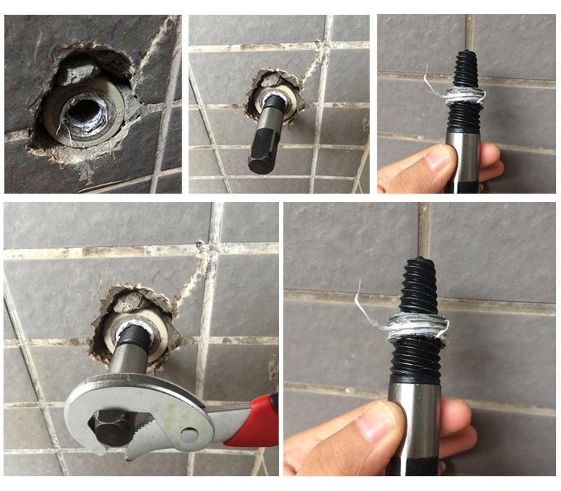 Bộ tháo ốc vít bị gãy 6 món Kingtony